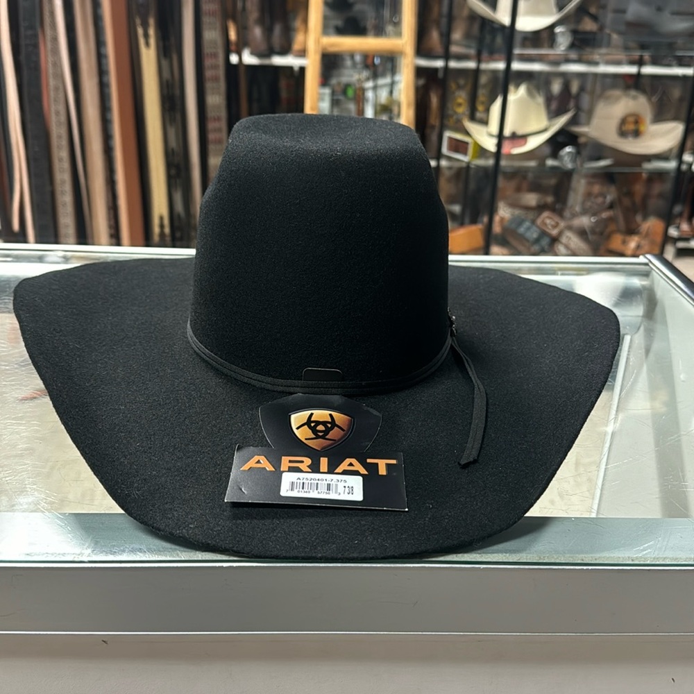 Ariat Black cowboy hat
